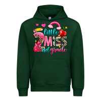 Forest Green little miss second grade Urban Hoodie - NancyCooperArtShop