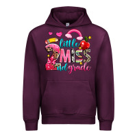 Mauve Wine little miss second grade Urban Hoodie - NancyCooperArtShop
