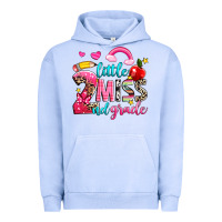 Pigment Grape Ice little miss second grade Urban Hoodie - NancyCooperArtShop