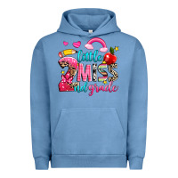Pigment Pebble Blue little miss second grade Urban Hoodie - NancyCooperArtShop
