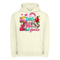 Pigment Pistachio little miss second grade Urban Hoodie - NancyCooperArtShop