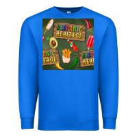 True Royal hispanic heritage seamless pattern Premium Sweatshirt - BundleAndBundleShop