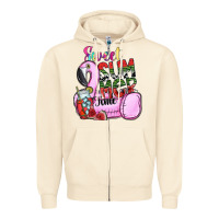 Sandshell sweet summer time Zipper Hoodie - SublimationCraftShop