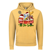 Vintage Mustard tis the season sports truck christmas Vintage Hoodie - AdoDesignShop