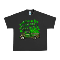 Pigment Black happy st. patricks day shamrock farm truck Urban Heavy Tee - RanaPortraitStore