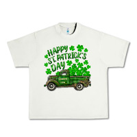 Pistachio happy st. patricks day shamrock farm truck Urban Heavy Tee - RanaPortraitStore