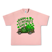 Salmon happy st. patricks day shamrock farm truck Urban Heavy Tee - RanaPortraitStore