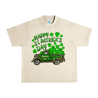 Sandshell happy st. patricks day shamrock farm truck Urban Heavy Tee - RanaPortraitStore