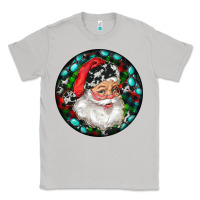 Moon Dust Christmas Santa Claus Classic Tee - RanaPortraitStore