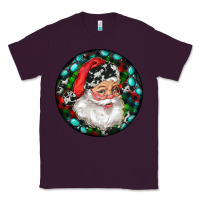 Plum Christmas Santa Claus Classic Tee - RanaPortraitStore