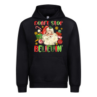 Black don't stop believin' Urban Hoodie - MaliasSmallBusiness