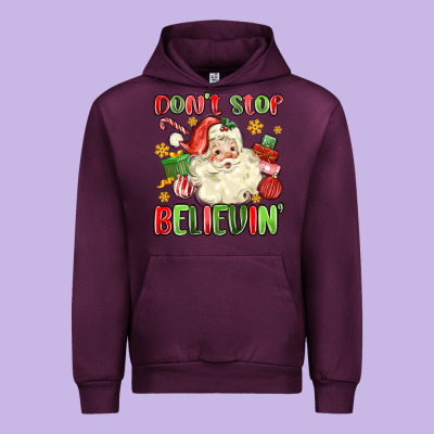 Don't Stop Believin' Urban Hoodie Designed By Maliassmallbusiness