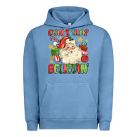 Pigment Pebble Blue don't stop believin' Urban Hoodie - MaliasSmallBusiness