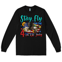 Black stay fly for the 4 th of july Long Sleeve Tee - Zillion Design Studio