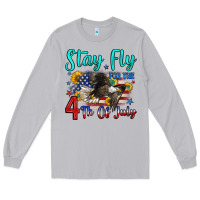 Moon Dust stay fly for the 4 th of july Long Sleeve Tee - Zillion Design Studio