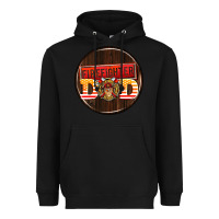 Black firefighter coasters Heavyweight Hoodie - AdoDesignShop