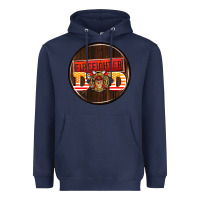 Navy firefighter coasters Heavyweight Hoodie - AdoDesignShop
