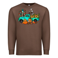 Chestnut cactus pumpkin truck fall Premium Sweatshirt - JahusDesignShop