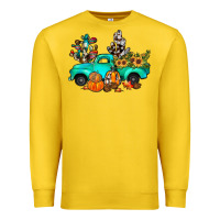 Lemon cactus pumpkin truck fall Premium Sweatshirt - JahusDesignShop