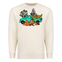 Sandshell cactus pumpkin truck fall Premium Sweatshirt - JahusDesignShop