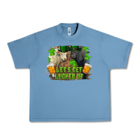Pebble Blue lets get lucked up charolais and black angus bull Urban Heavy Tee - RanaPortraitStore