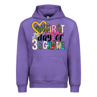 Tulip my first day of 3rd grade Urban Hoodie - NancyCooperArtShop