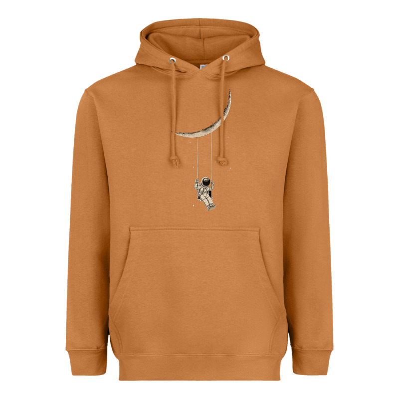 Astronaut Moon Swing Heavyweight Hoodie by Bettercallsaul | Teevron