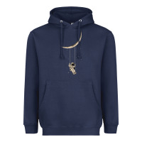 Navy Astronaut Moon Swing Heavyweight Hoodie - Bettercallsaul