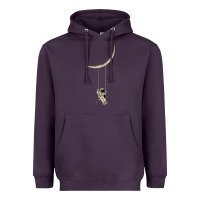 Plum Astronaut Moon Swing Heavyweight Hoodie - Bettercallsaul