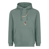 Sage Astronaut Moon Swing Heavyweight Hoodie - Bettercallsaul
