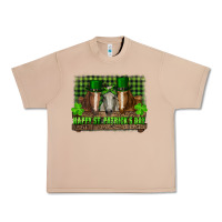 Burro happy st. patricks day horses with leprechaun Urban Heavy Tee - RanaPortraitStore
