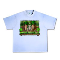 Grape Ice happy st. patricks day horses with leprechaun Urban Heavy Tee - RanaPortraitStore