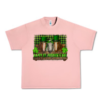 Salmon happy st. patricks day horses with leprechaun Urban Heavy Tee - RanaPortraitStore