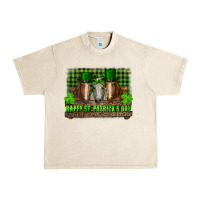Sandshell happy st. patricks day horses with leprechaun Urban Heavy Tee - RanaPortraitStore