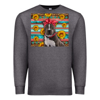 Charcoal Heather western pitbull Premium Sweatshirt - Artiststas
