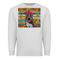 Dove Grey western pitbull Premium Sweatshirt - Artiststas