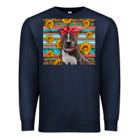 Navy western pitbull Premium Sweatshirt - Artiststas