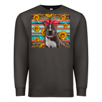Smoke western pitbull Premium Sweatshirt - Artiststas