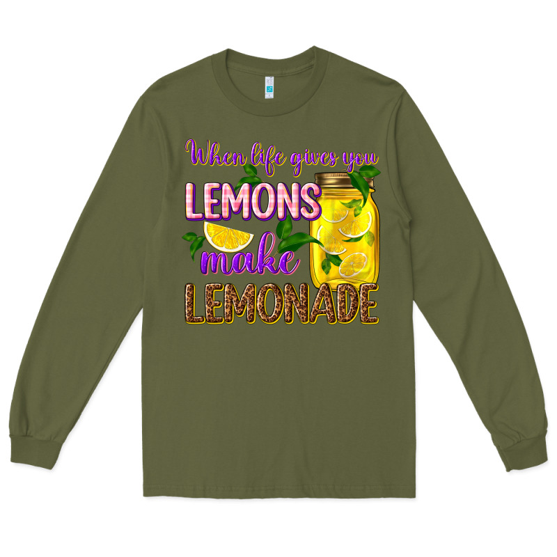 When Life Gives You Lemons Make Lemonade Long Sleeve Tee by texasbilliewilder | Teevron