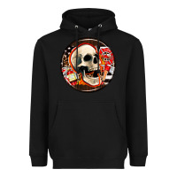 Black firefighter coasters Heavyweight Hoodie - AdoDesignShop