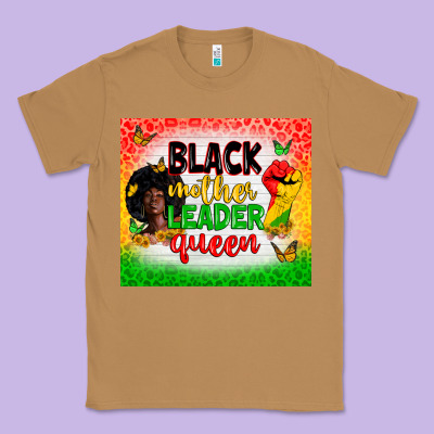 Black Mother Leader Classic Tee Designed By Zillion Design Studio
