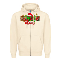 Sandshell christmas mom mom claus Zipper Hoodie - FaDigitalArtStudio