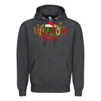 Smoke christmas mom mom claus Zipper Hoodie - FaDigitalArtStudio