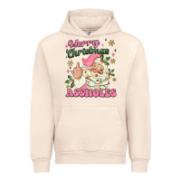 Sandshell merry christmas assholes Urban Hoodie - MaliasSmallBusiness