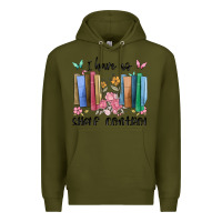 Army Green i have no shelf control Premium Hoodie - MaliasSmallBusiness