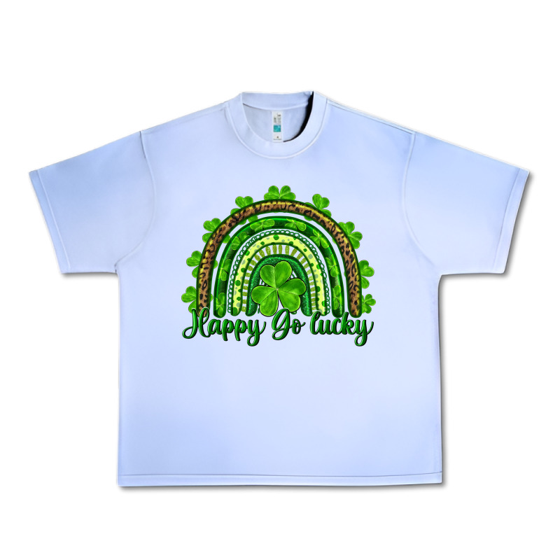 St. Patricks Day Happy Go Lucky Urban Heavy Tee by RanaPortraitStore | Teevron