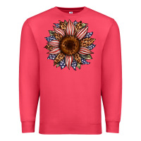 Cardinal usa flag camouflage leopard sunflower Premium Sweatshirt - Artiststas