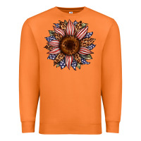 Carrot usa flag camouflage leopard sunflower Premium Sweatshirt - Artiststas
