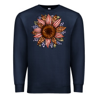 Navy usa flag camouflage leopard sunflower Premium Sweatshirt - Artiststas