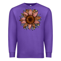 Purple usa flag camouflage leopard sunflower Premium Sweatshirt - Artiststas
